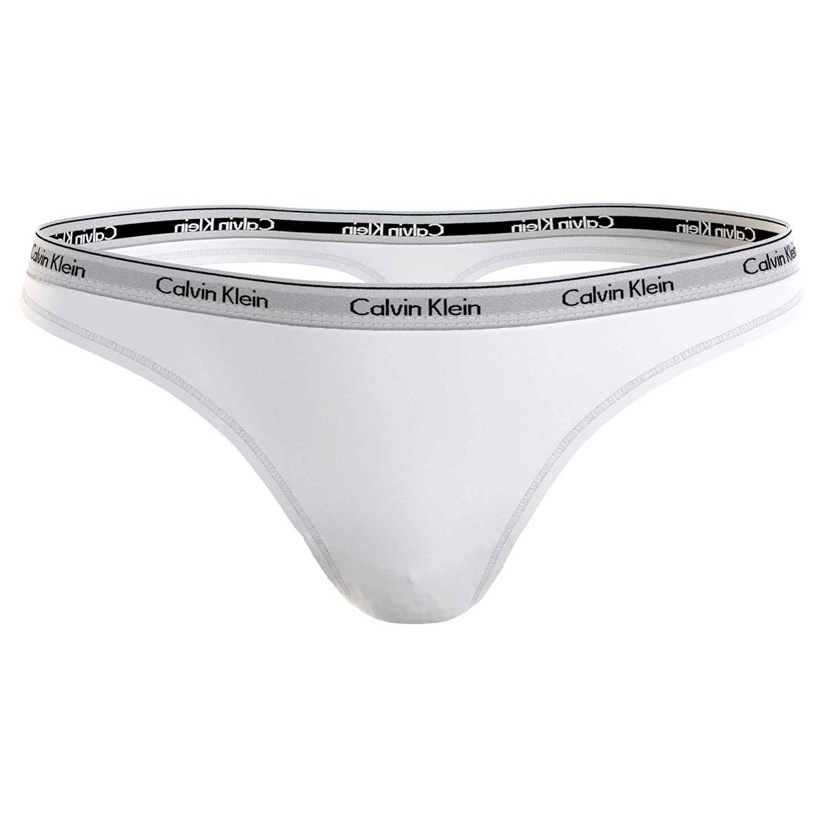 Calvin Klein Icon Logo g-streng, hvid - 000QD5043E - 100 - Classic White