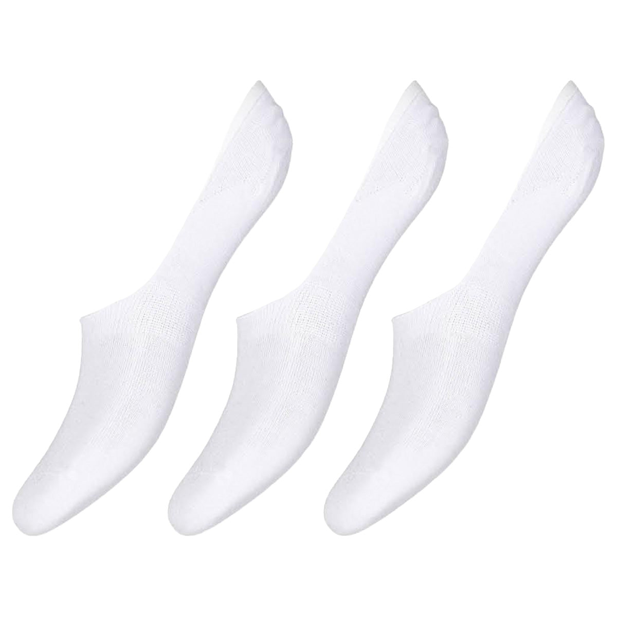 Decoy 3-pak footies, hvid - 9-21281-65 - 1200 - White