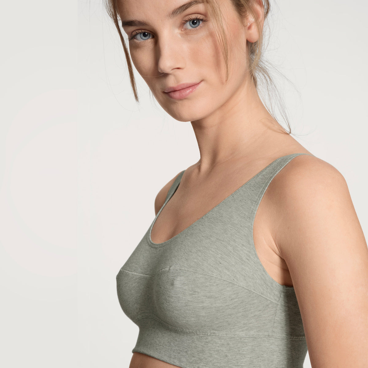 Calida Elastic Bustier - Stone Melange - 2138-096