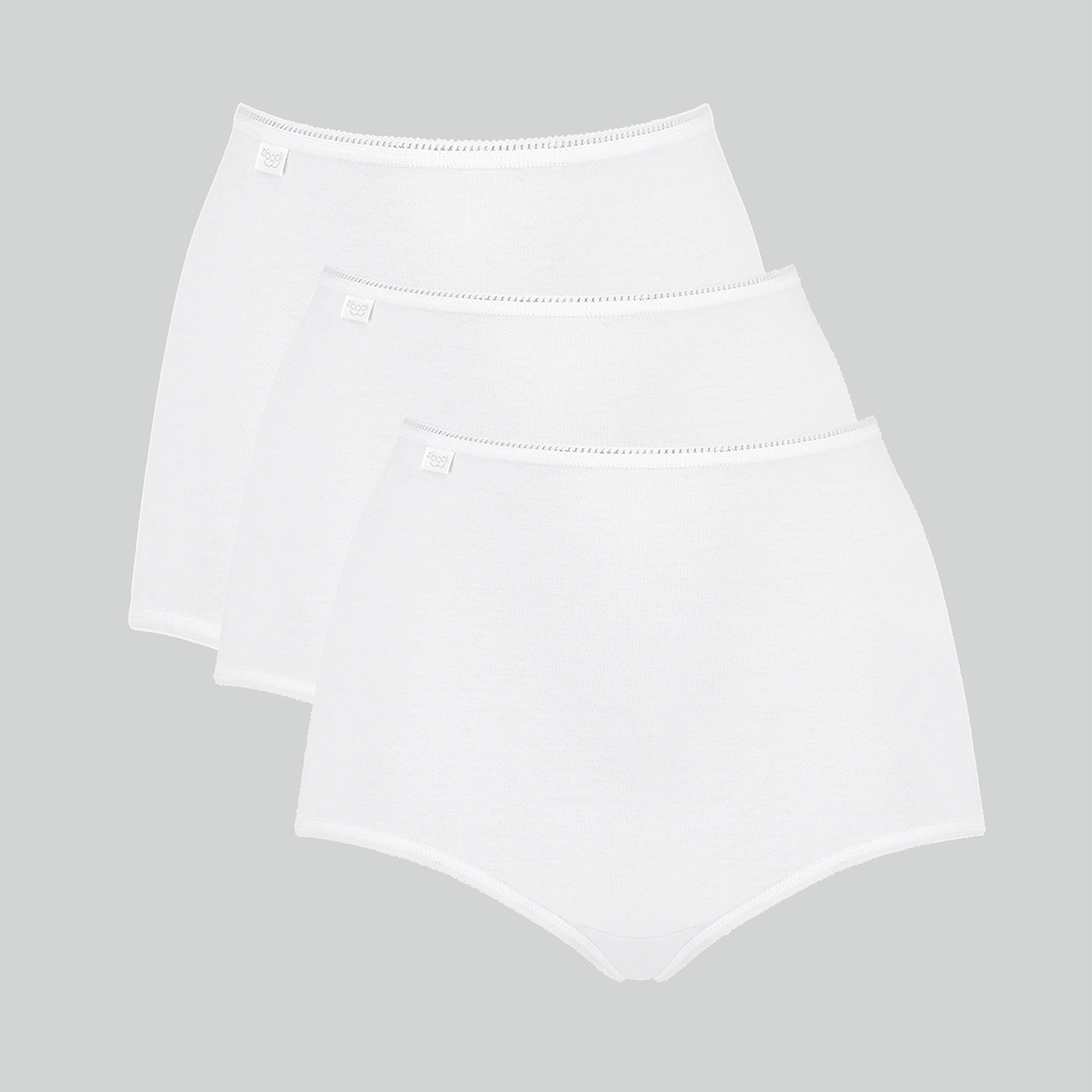 Sloggi Lot De 3 Culottes 24/7 Cotton Tai C3P – 96% Coton + 4% Élégance – Confort Absolu Toute La Journée