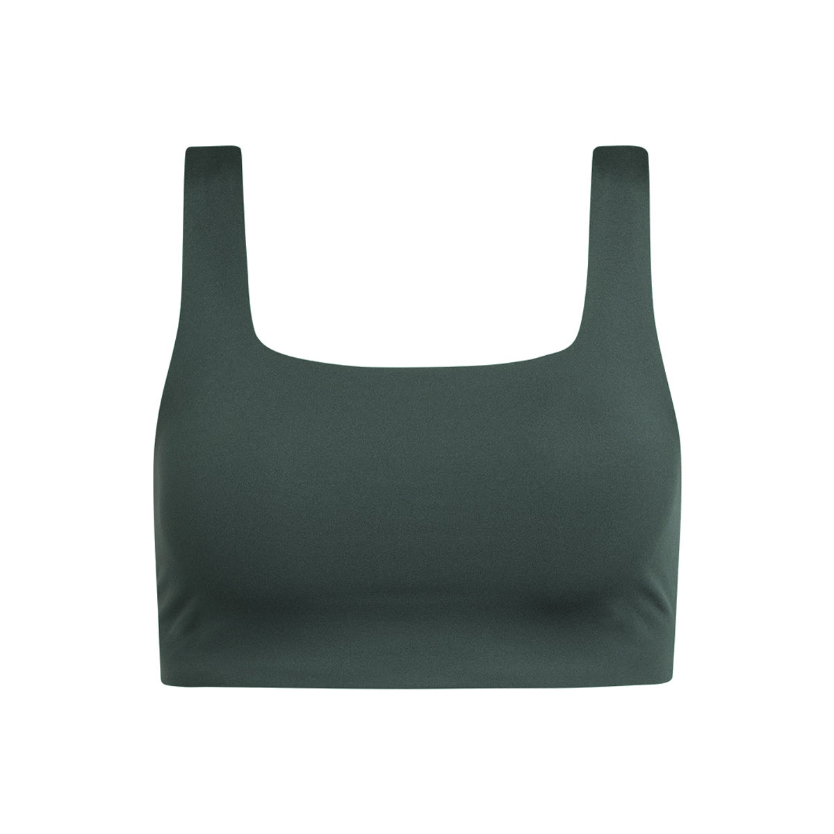 Girlfriend Collective Tommy Square Neck - Moss - 1016-MOSS