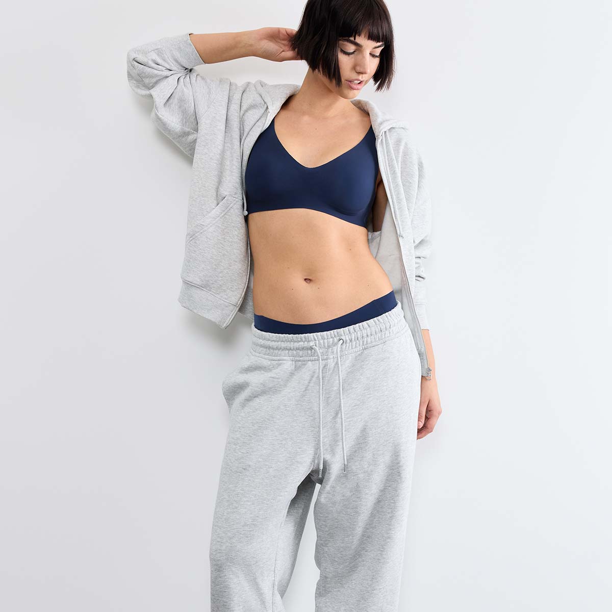 Sloggi Zero Feel 2.0 BH top, blå - 10217729 - 2114 - Navy Blue