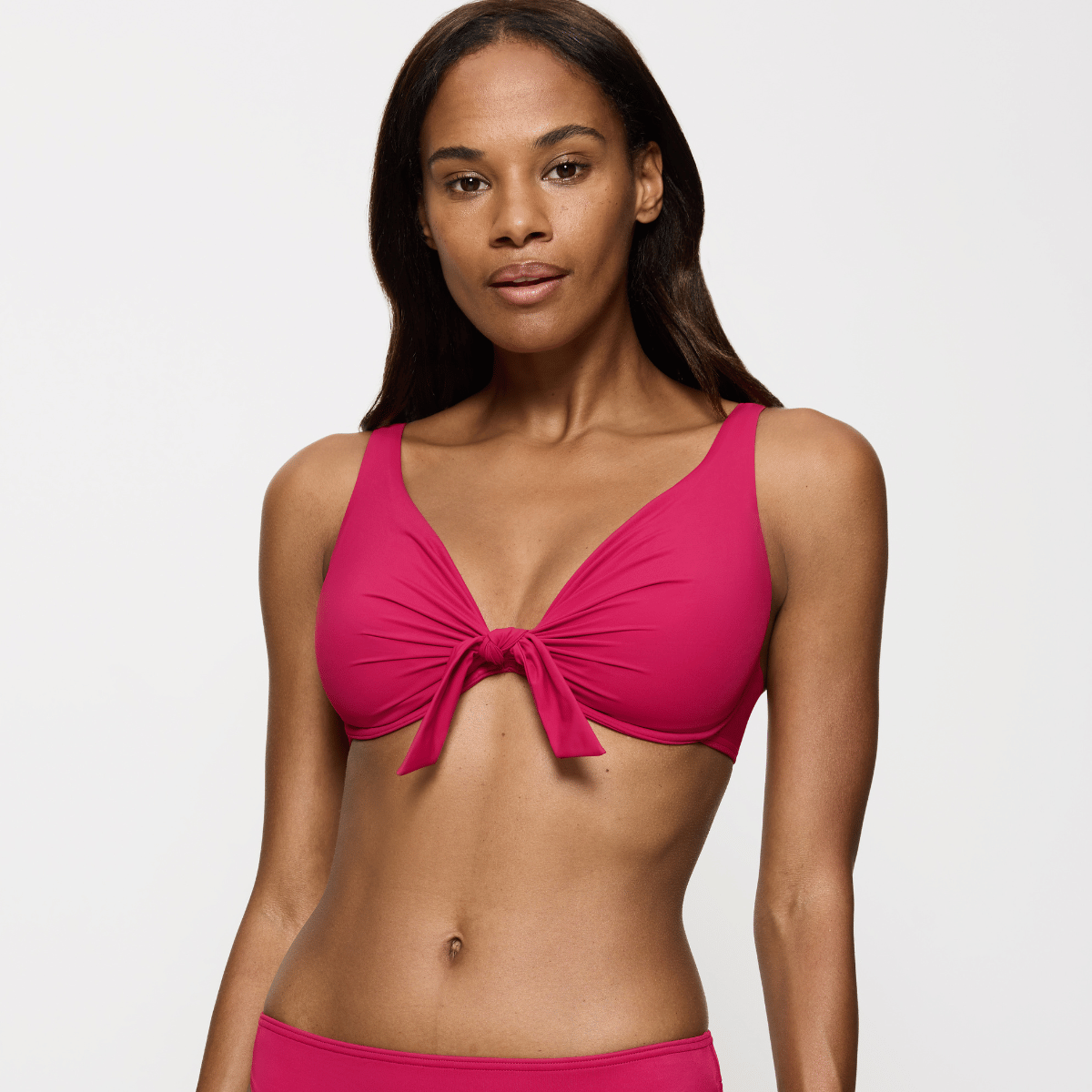 Triumph Summer Twist W bikini top med bøjle, pink - 10222235 - 00NW - Berry