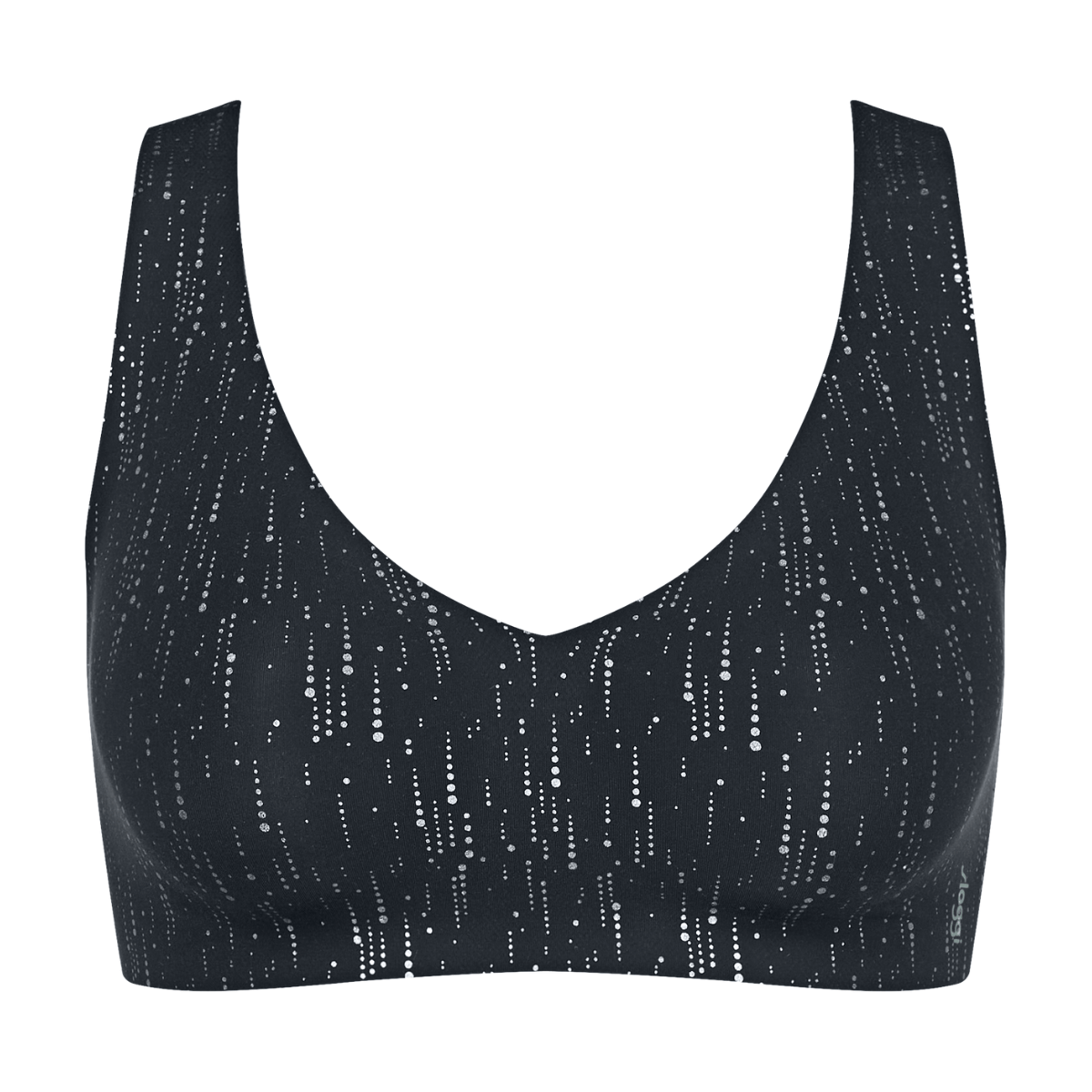 Sloggi Zero Feel 2.0 Festive bralette BH, sort - 10224689 - M014 - Black Combination