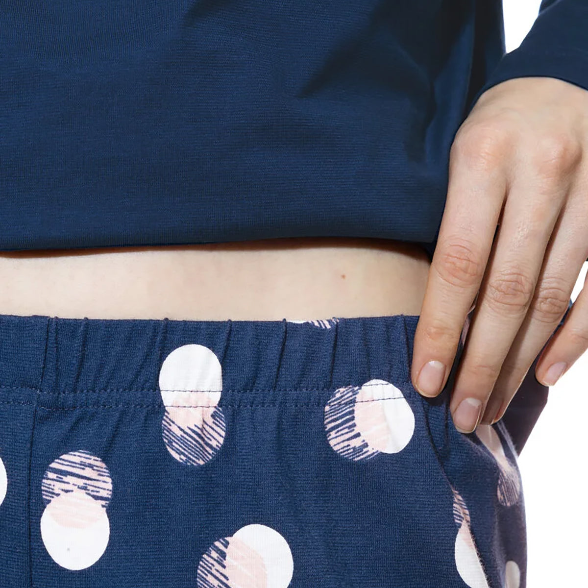 Mey Scribbled Dots - Deep Marine - 1240019-1118