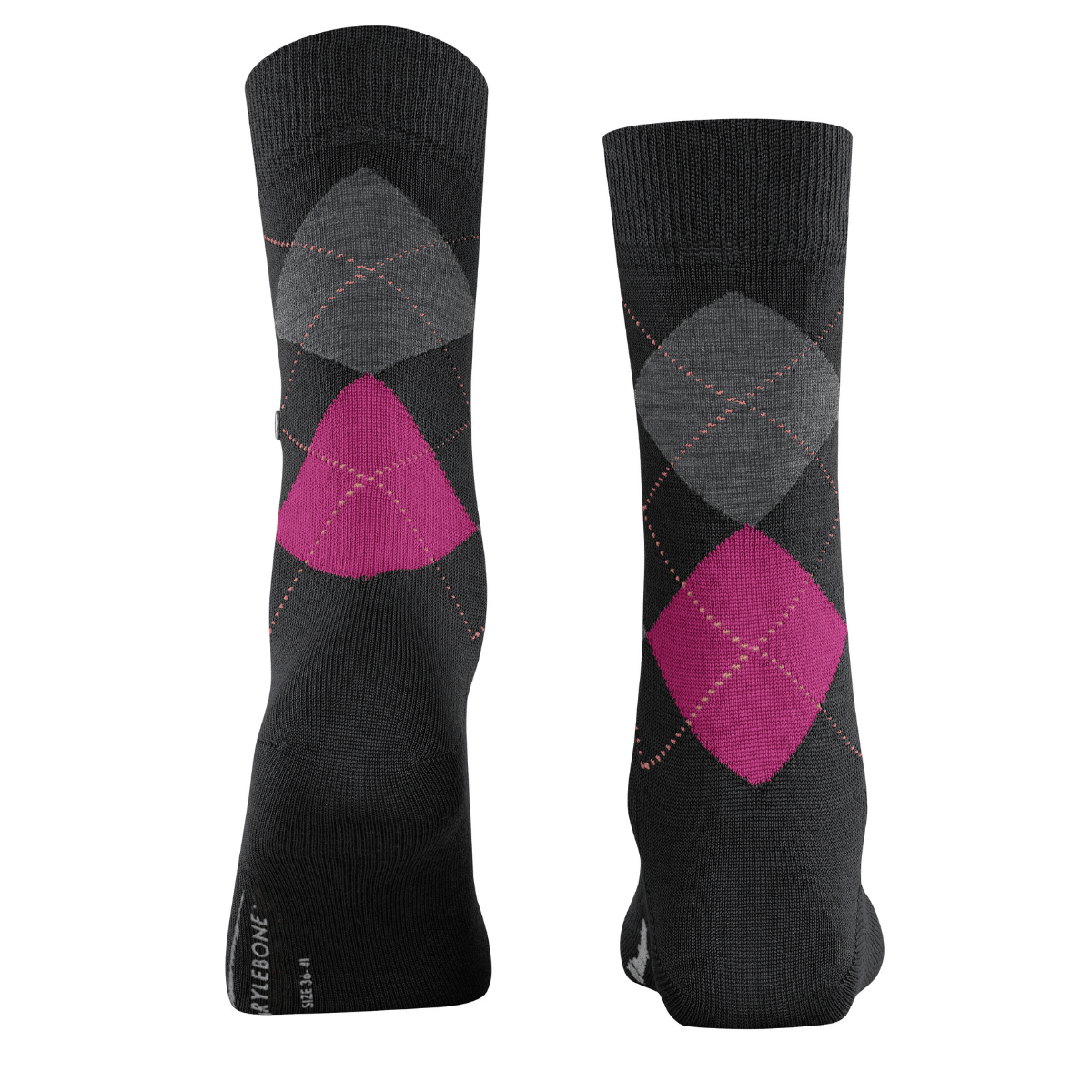 Burlington Marylebone ankelstrømper, sort - 22073 - 3001 - Black
