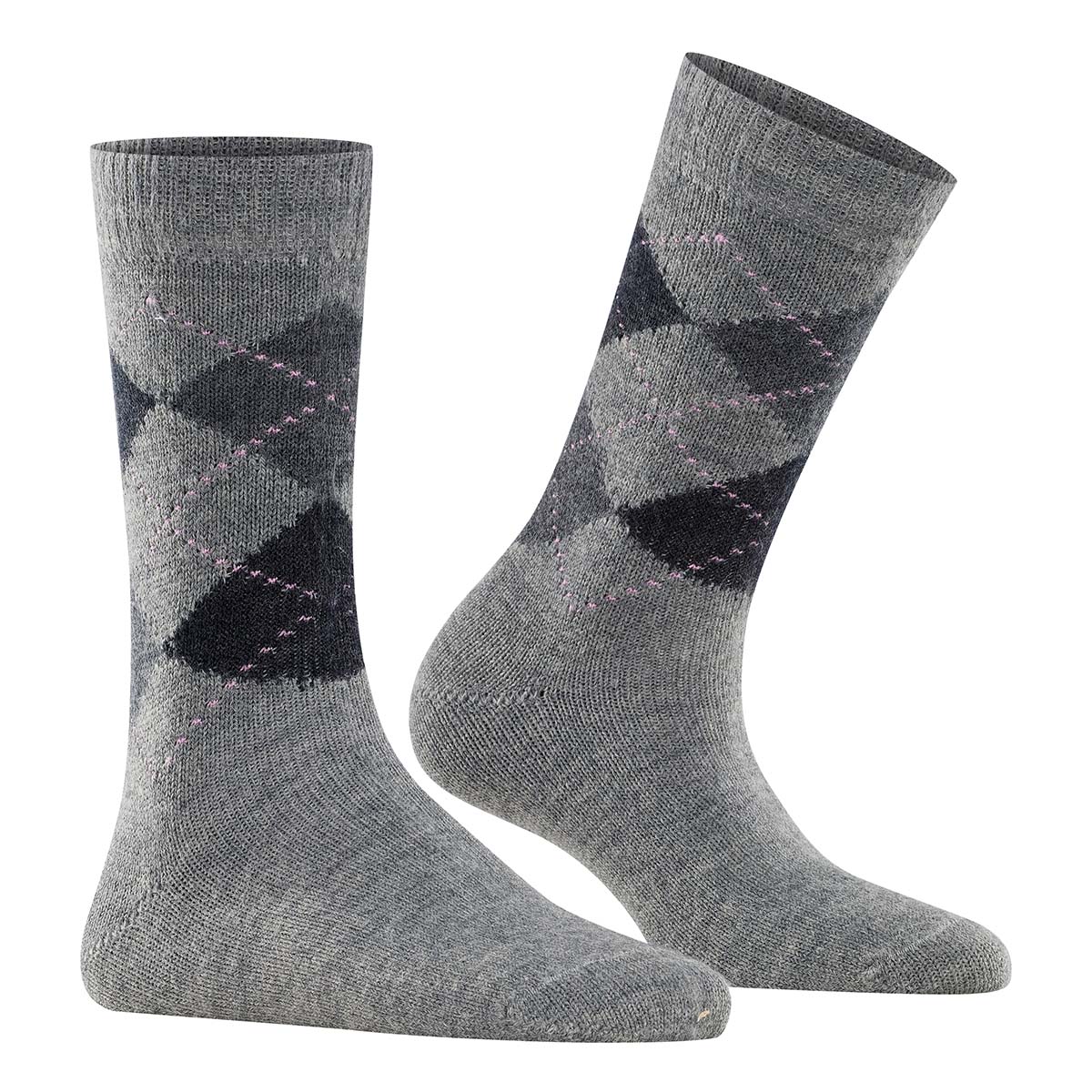 Burlington Whitby ankelstrømper, grå - 24080 - 3397 - Grau