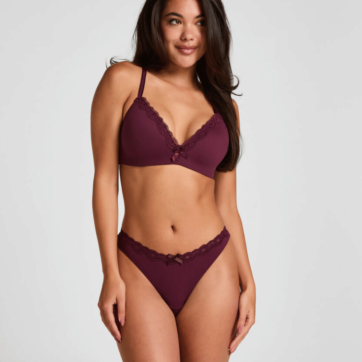 Hunkemöller Lola g-streng, lilla - 305701 - Fig - Fig