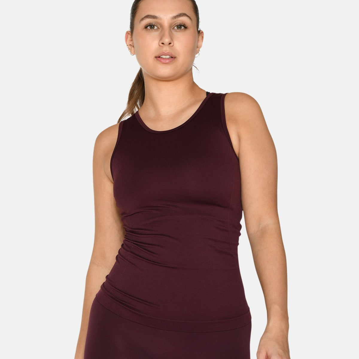 Zebdia Women Seamless tank - Wine Tasting - 35015-5002