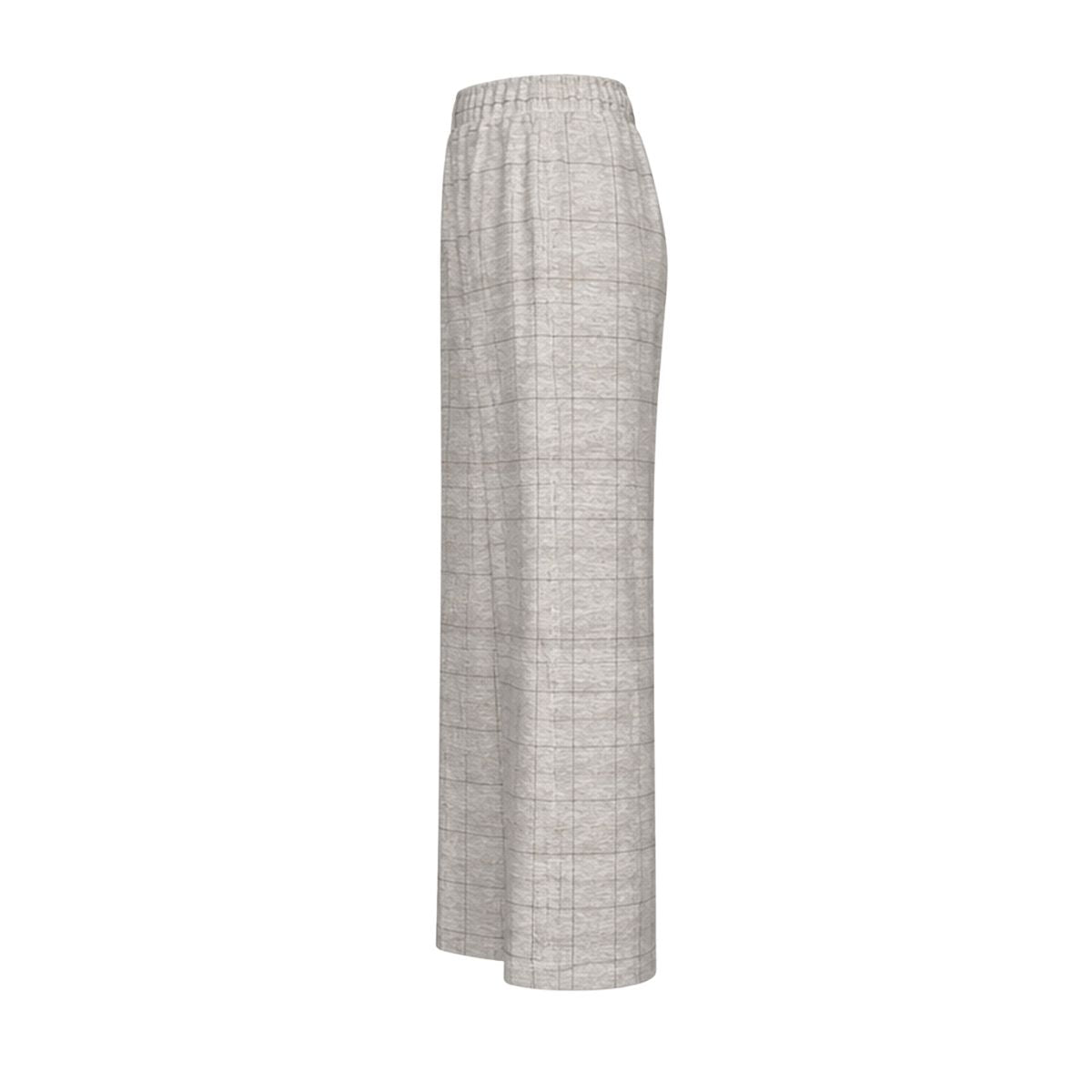 Calvin Klein Flannel natbukser, grå - LV00QS7705 - 4IW - Sophie Plaid+Jasper Heather