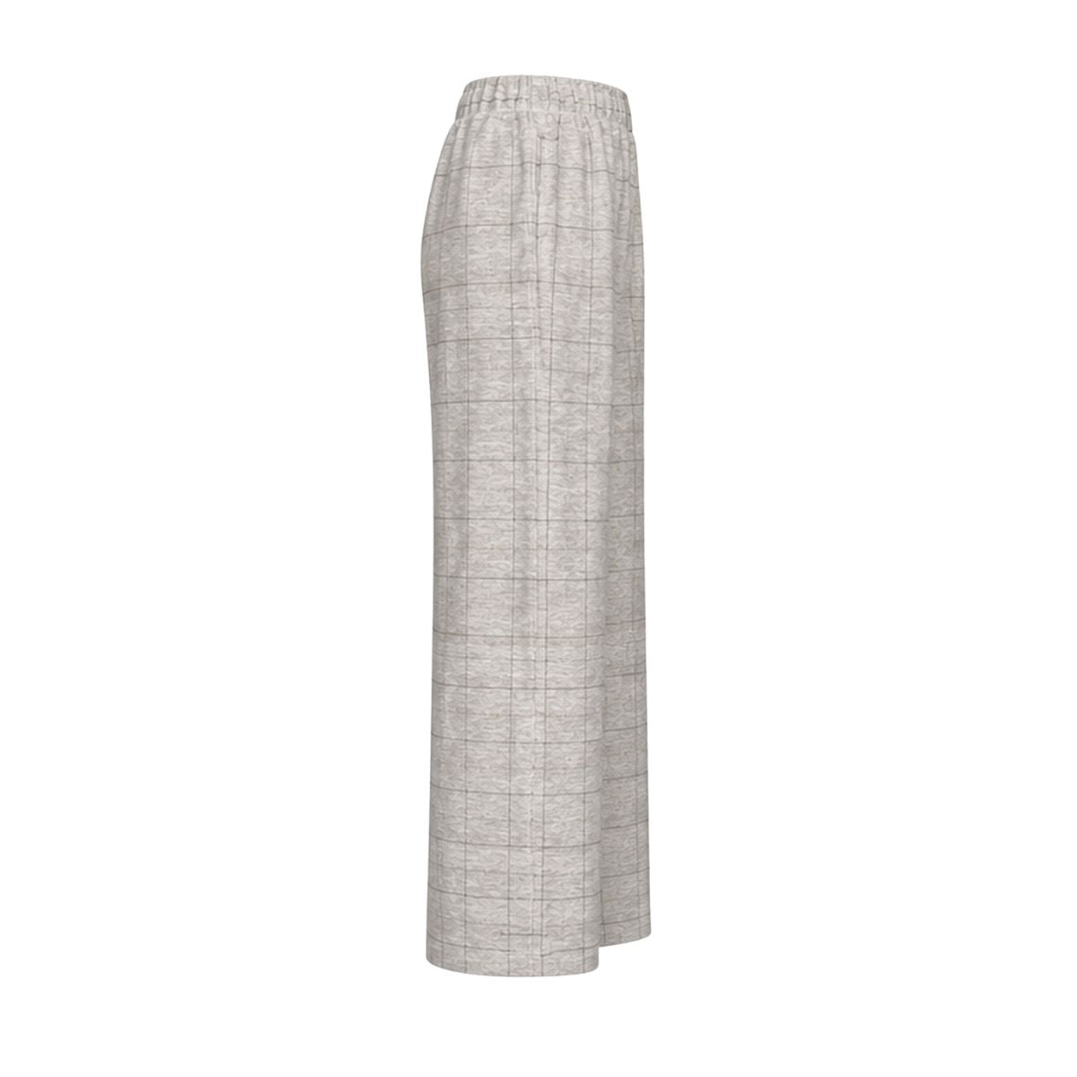 Calvin Klein Flannel natbukser, grå - LV00QS7705 - 4IW - Sophie Plaid+Jasper Heather