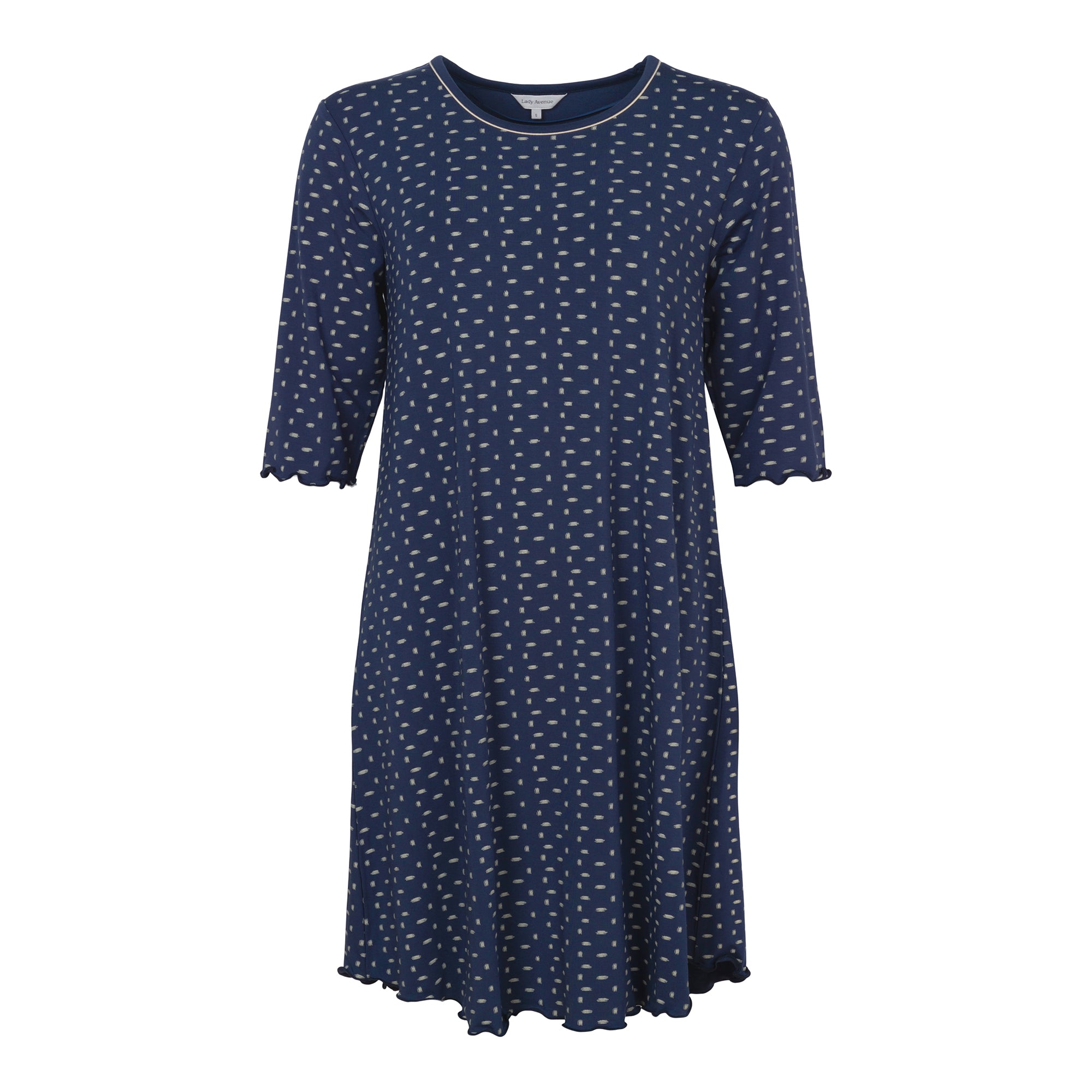 Lady Avenue Bamboo - Indigo/Camel - 81-1071-325