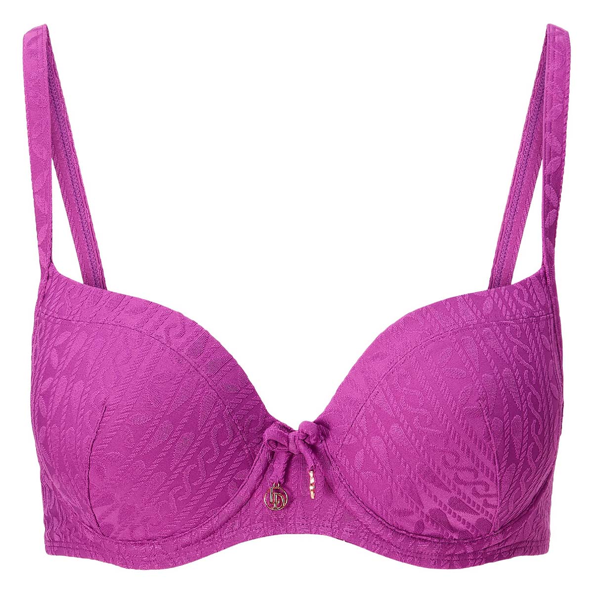 LingaDore Purple Pulse bikini top med bøjle, pink - 8213BT - 350 - Sparkling Grape