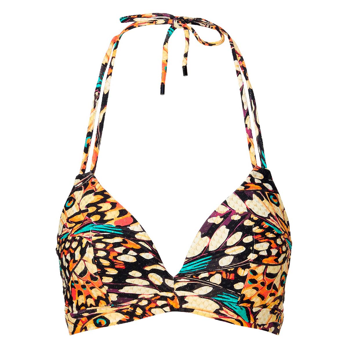 LingaDore Butterfly Breeze bikini top med bøjle, multi - 8219TB - 356 - Butterfly Print