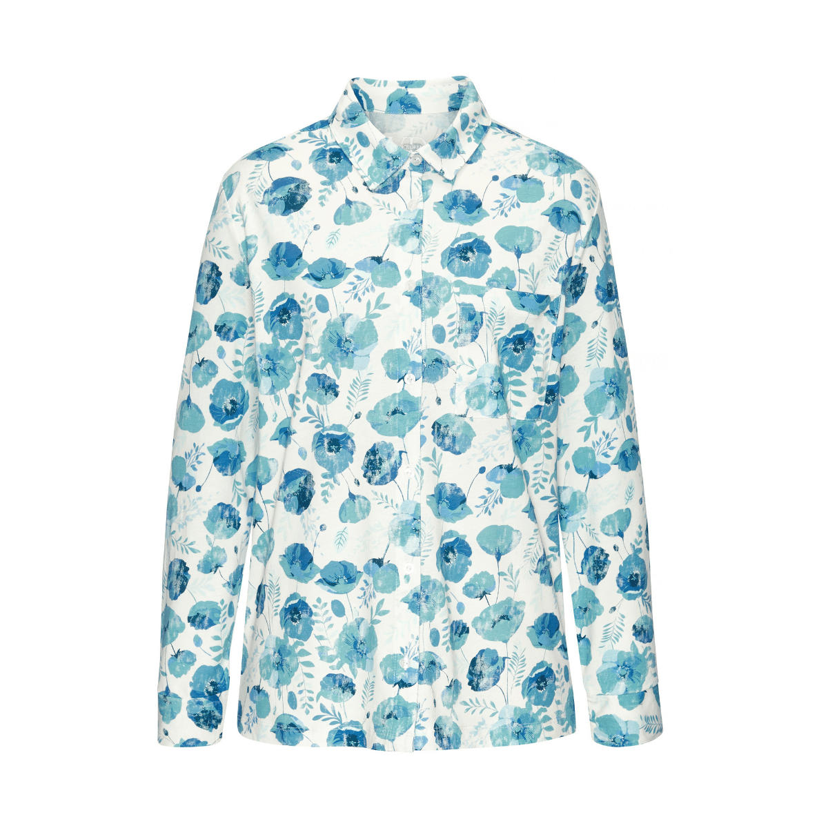 Lascana Vivance Dreams natskjorte, multi - BA-66-54 - flower aop - Flower AOP