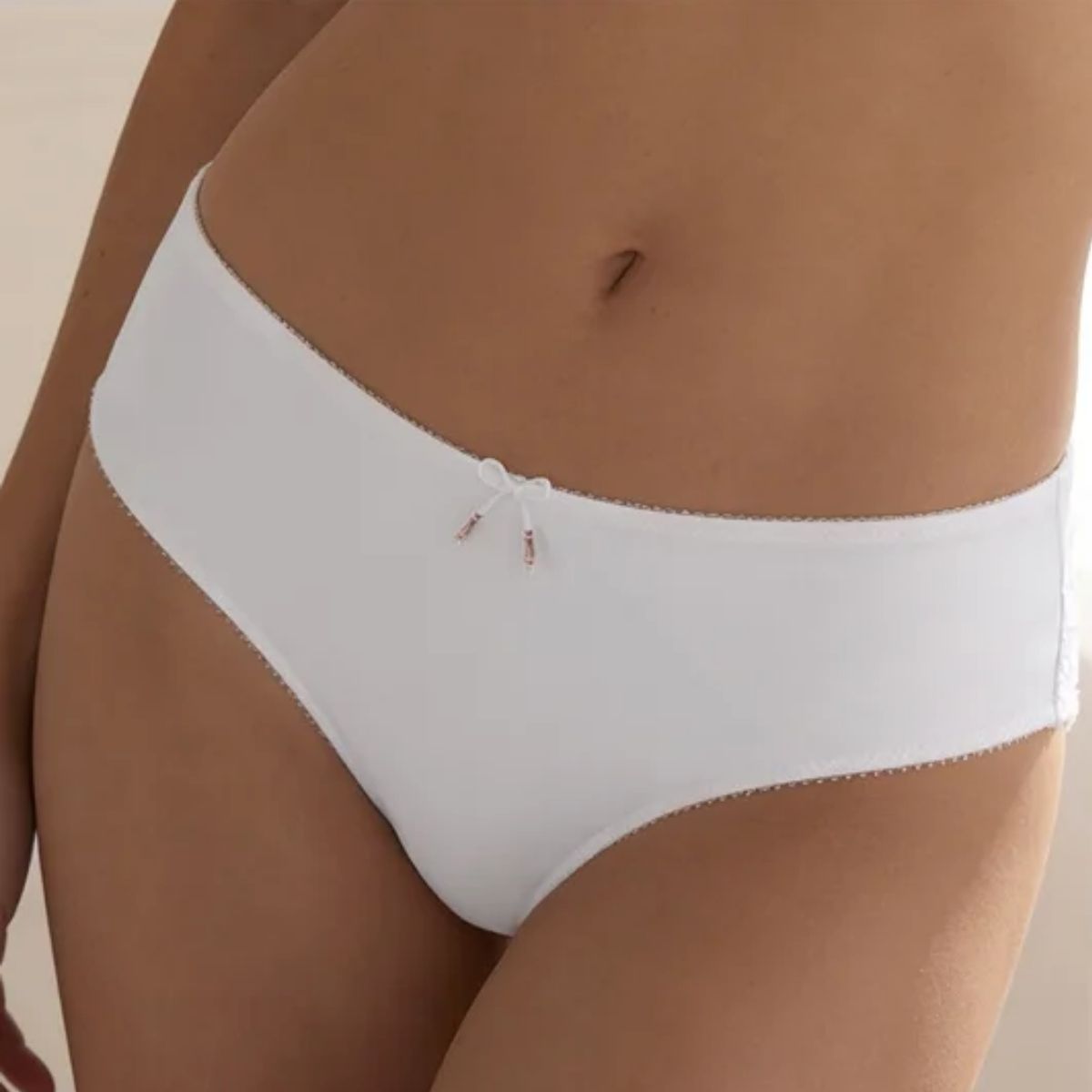 Lascana Maria tanga trusse, hvid - BH-159-TG_ - weiß - White