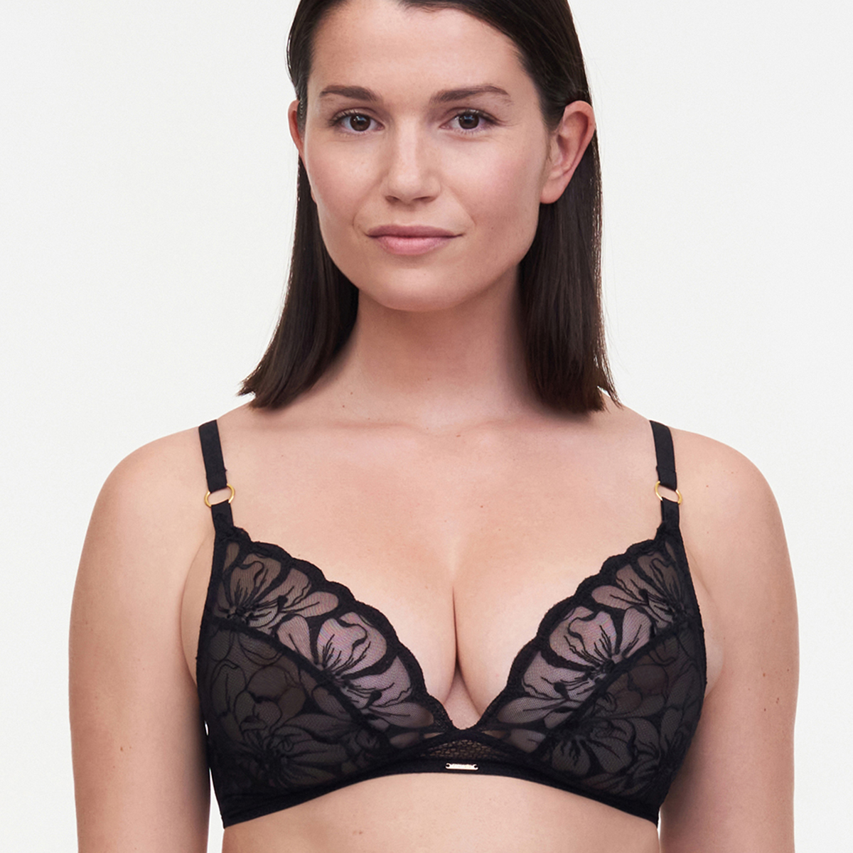 Chantelle Fleurs - Black - C12M80-011