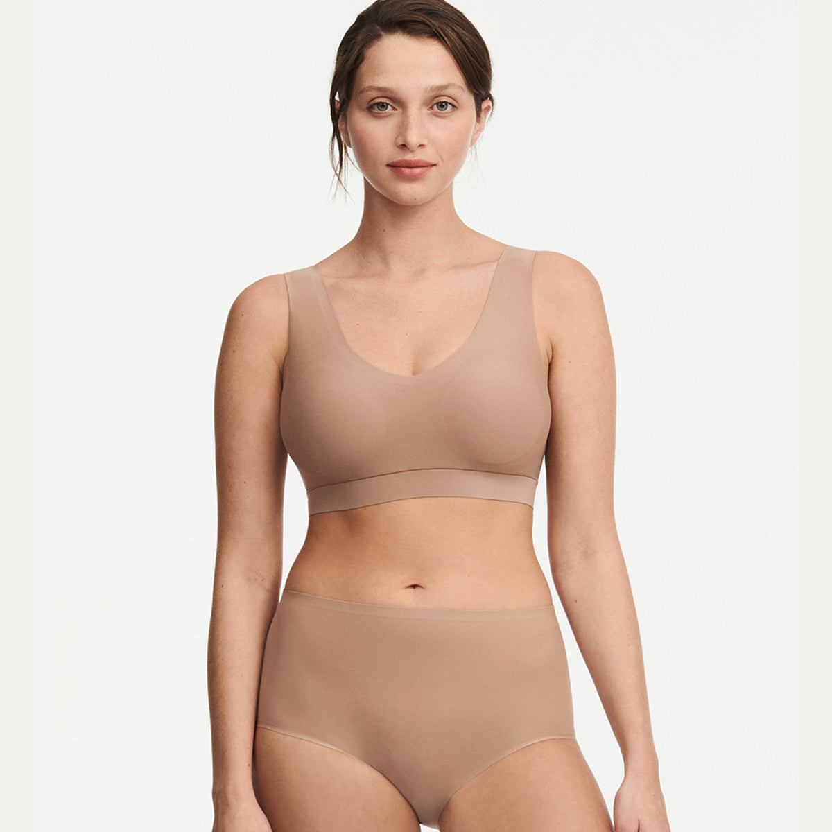 Chantelle SoftStretch High Waist - Coffee Latte - C26470-02T
