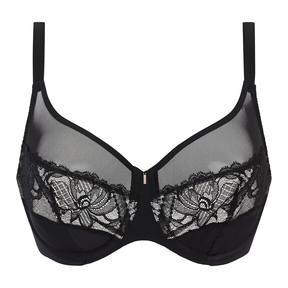 Chantelle Orangerie Dream BH med bøjle, sort - C17Q10 - 011 - Black