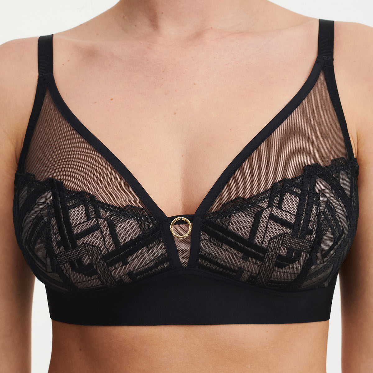 Chantelle Graphic - Black - C21S20-011