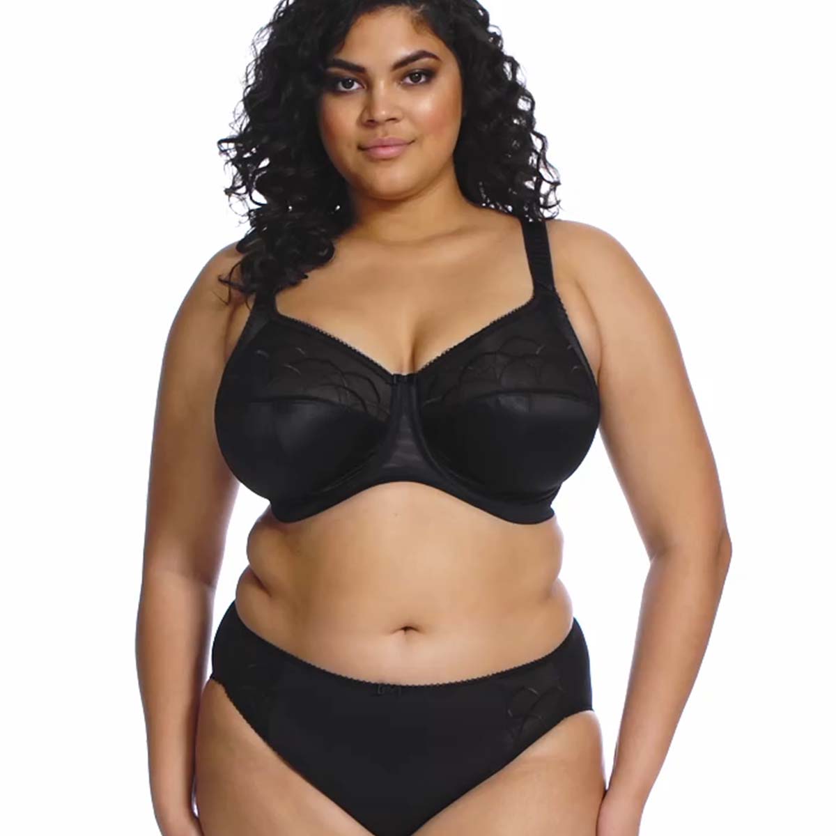 Elomi Cate BH med bøjle, sort - EL4030 - BLK - Black