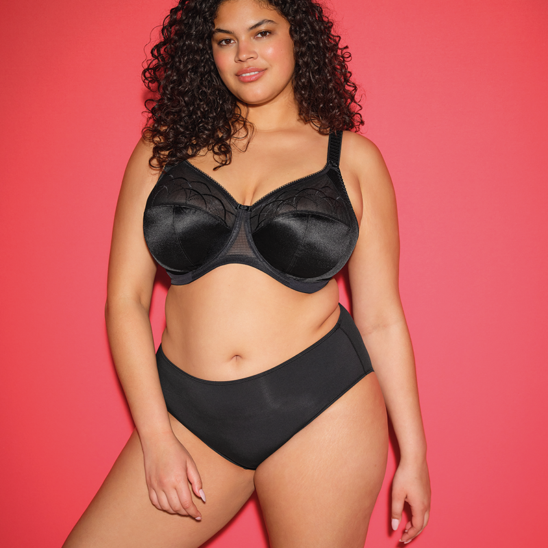 Elomi Cate BH med bøjle, sort - EL4030 - BLK - Black