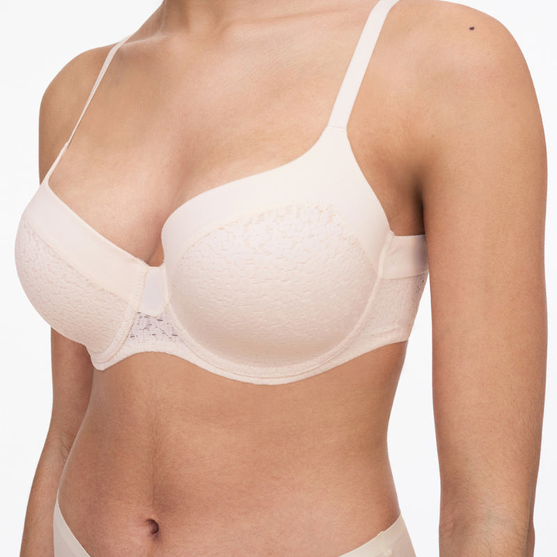 Chantelle EasyFeel Norah BH med bøjle, natural - C13F90 - 0NL - Talc