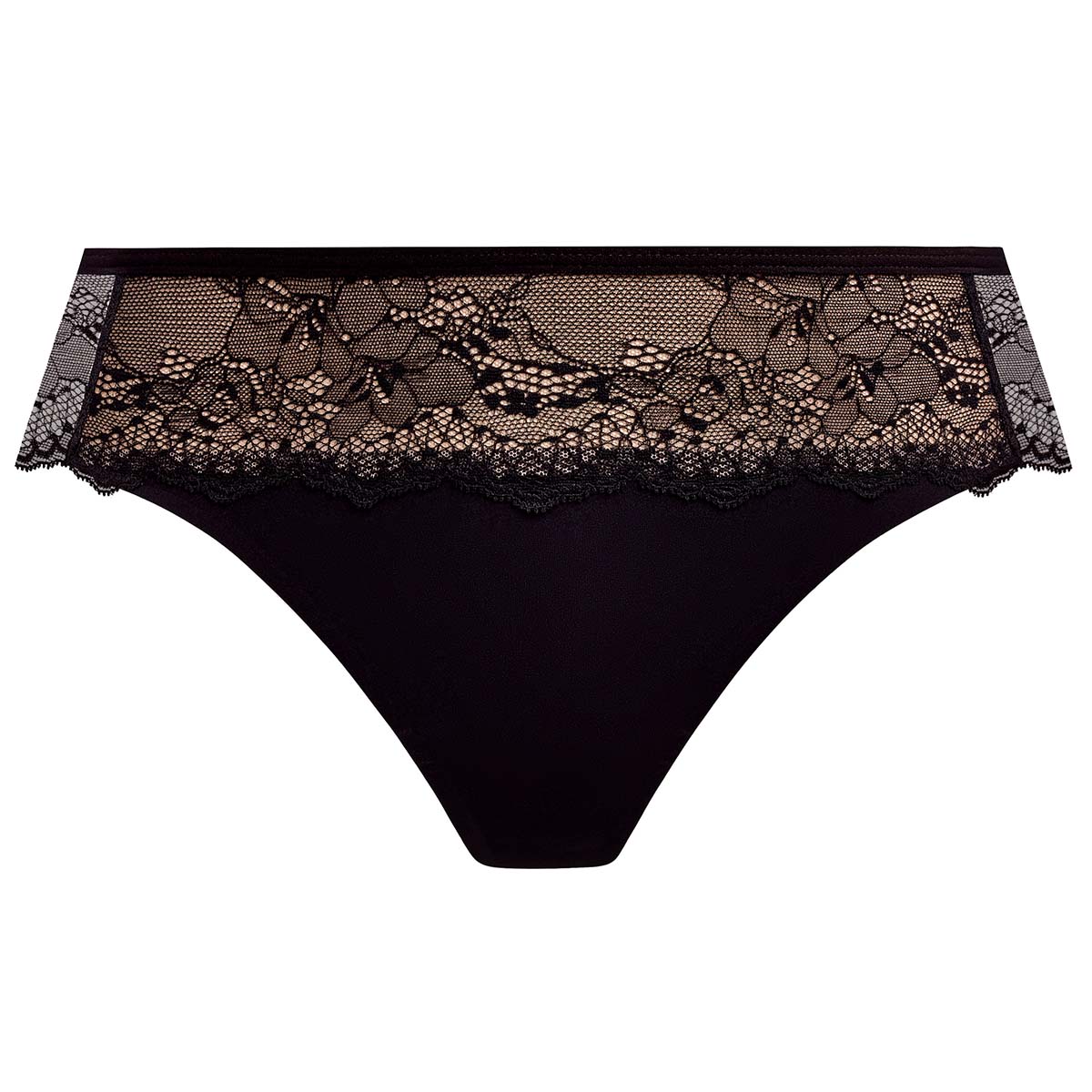 Wacoal Essence tanga trusse, sort - WE602270 - BLK - Black