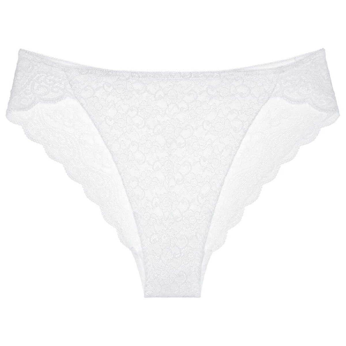 Triumph Amourette Highleg - White - 10219109-0003
