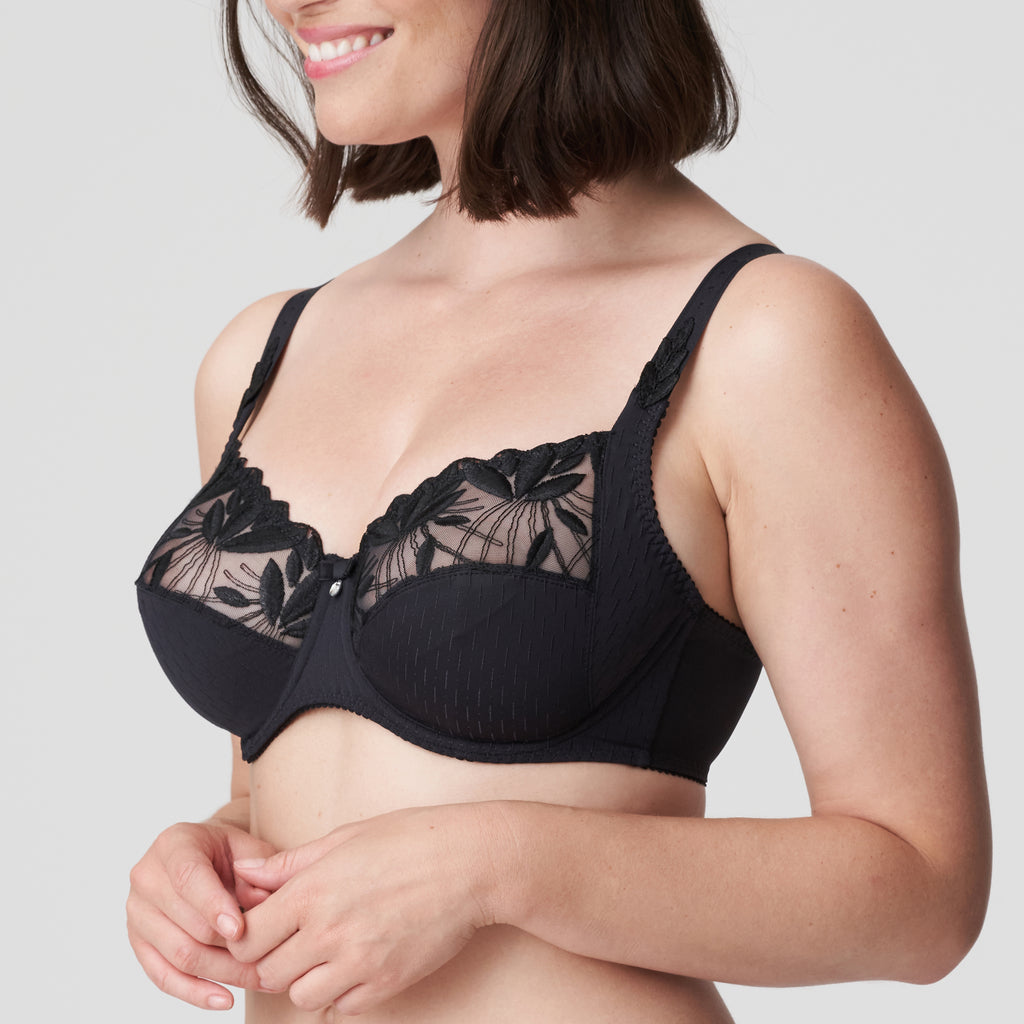 PrimaDonna Orlando BH med bøjle, sort - 0163150-51/55 - CHB - Charcoal
