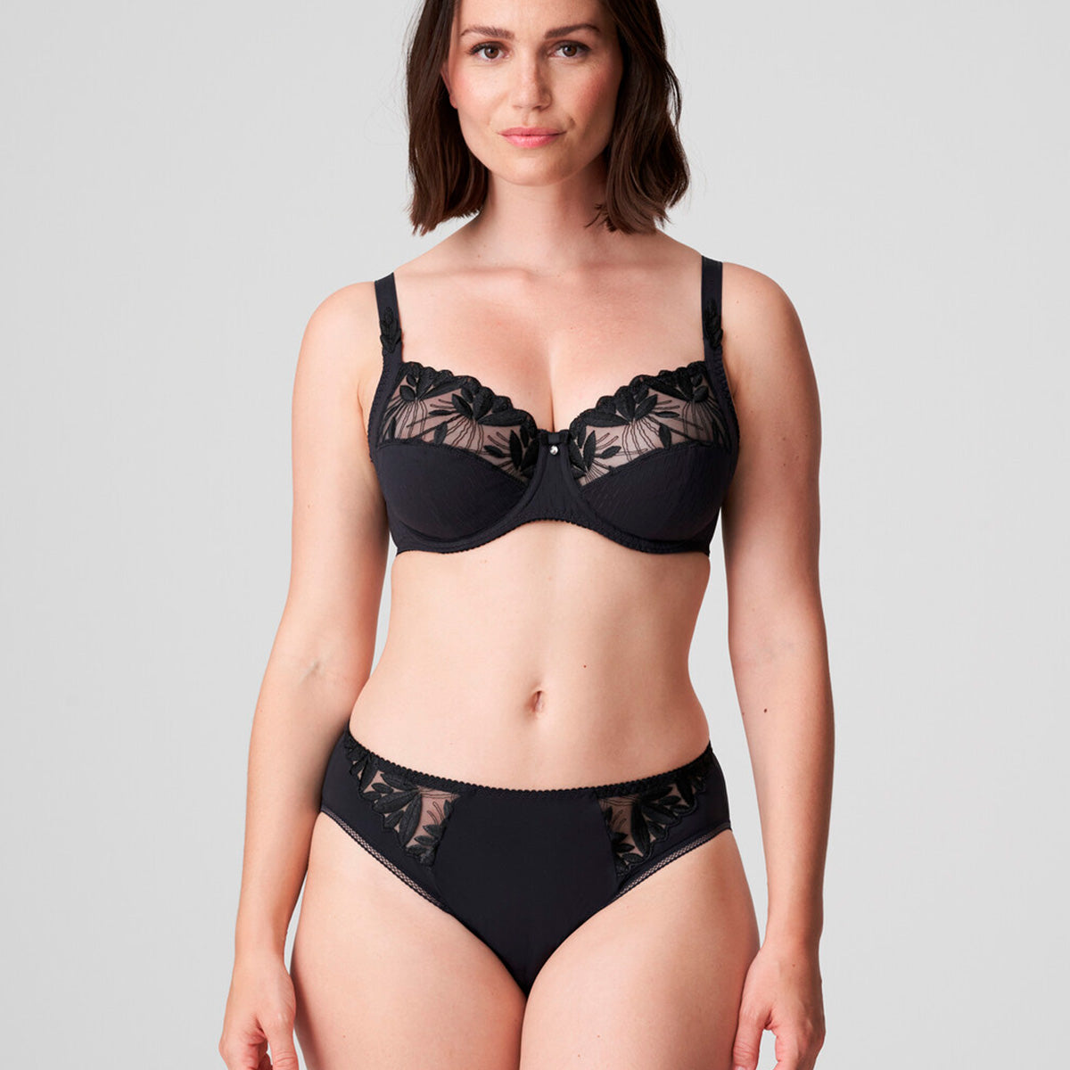 PrimaDonna Orlando BH med bøjle, sort - 0163150-51/55 - CHB - Charcoal