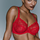 PrimaDonna Solisse full-cup BH, rød - 0163640 - TRR - True Red