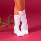 Trofé 2-pak strømper, hvid - 02400 - 1000 - White