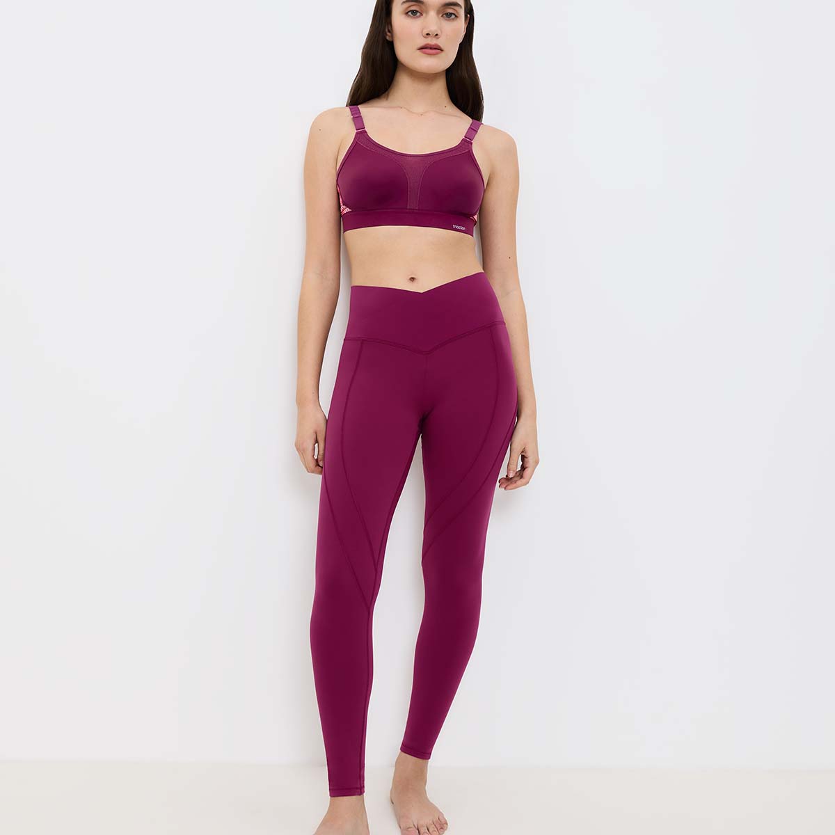Triumph Triacrion Extreme Lite N sports BH, rød - 10163839 - 3328 - Dark Wine