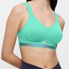Triumph Triaction Cardio Flow P sports BH, mintgrøn - 10205923 - 6752 - Ice Drop