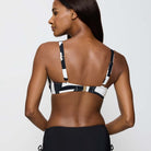 Triumph Summer Allure W bikini top med bøjle, multi - 10214577 - M016 - White - Dark Combination