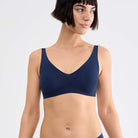 Sloggi Zero Feel 2.0 BH top, blå - 10217729 - 2114 - Navy Blue