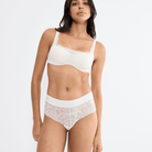 Triumph Body Make-Up Illusion Lace hipster trusse, creme - 10219748 - 1595 - Ecru White