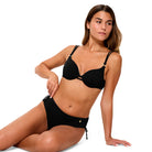 Triumph Summer Twist WP bikini top med bøjle, sort - 10222228 - 0004 - Black