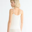 Sloggi Go Sense top, hvid - 10224705 - 00GZ - Silk White