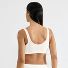 Sloggi Go Sense BH top, hvid - 10226770 - 00GZ - Silk White