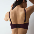 Triumph Love In Lace N02 BH uden bøjle, bordeaux - 10229066 - 7291 - Claret