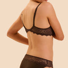 Simone Pérèle Caresse plunge BH, brun - 12A316 - 765 - Cocoa