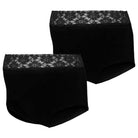 Mamalicious MLheal 2-pak graviditets maxi trusse, sort - 20018284 - Black/black - Black/black
