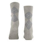 Burlington Marylebone Glitter ankelstrømper, grå - 22182 - 3771 - Light Grey
