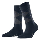Burlington Marylebone Glitter ankelstrømper, blå - 22182 - 6125 - Marine