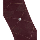 Burlington Marylebone Glitter ankelstrømper, rød - 22182 - 8435 - Claret