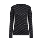 Hype The Detail Printed bluse, sort - 3-200-14 - 46 - Black