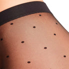 Falke Dot strømpebukser, sort - 40685 - 3009 - Black