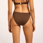 Seafolly Collective tai bikinitrusse, brun - 40726-942 - DARK CHOC - Dark Chocolate